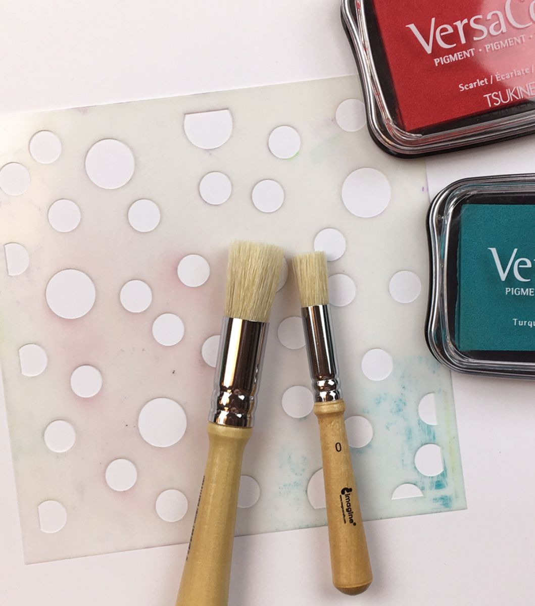 perfect for stenciling and stipple effects
