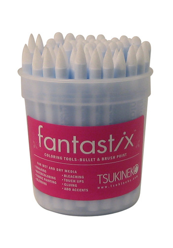 Tsukineko Fantastix Absorbent Coloring Tool - Brush Tip, Pkg of 6 – Honey  Bee Stamps