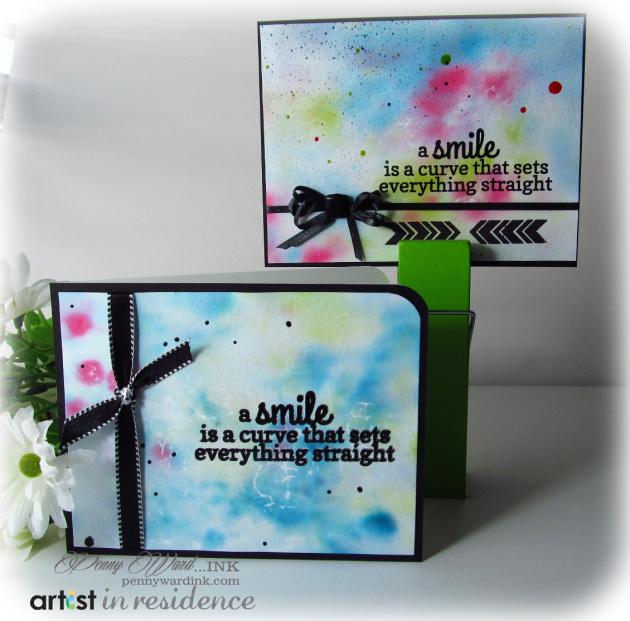 A Smile Is...Inkblended Greeting Card