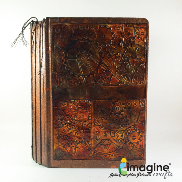 Upcycle a Book into a Journal with StazOn inks