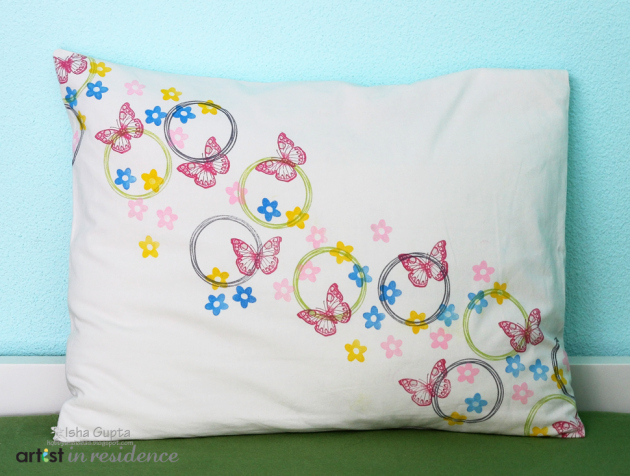 Create Your Own Butterfly Pillow Cover 