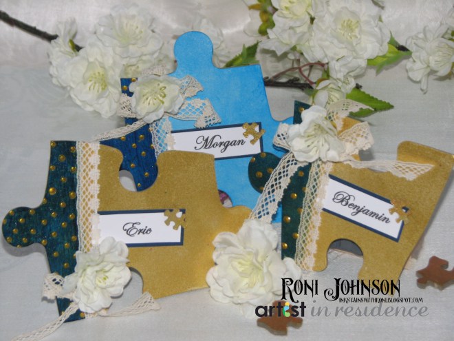Two Become One - Wedding Place Cards