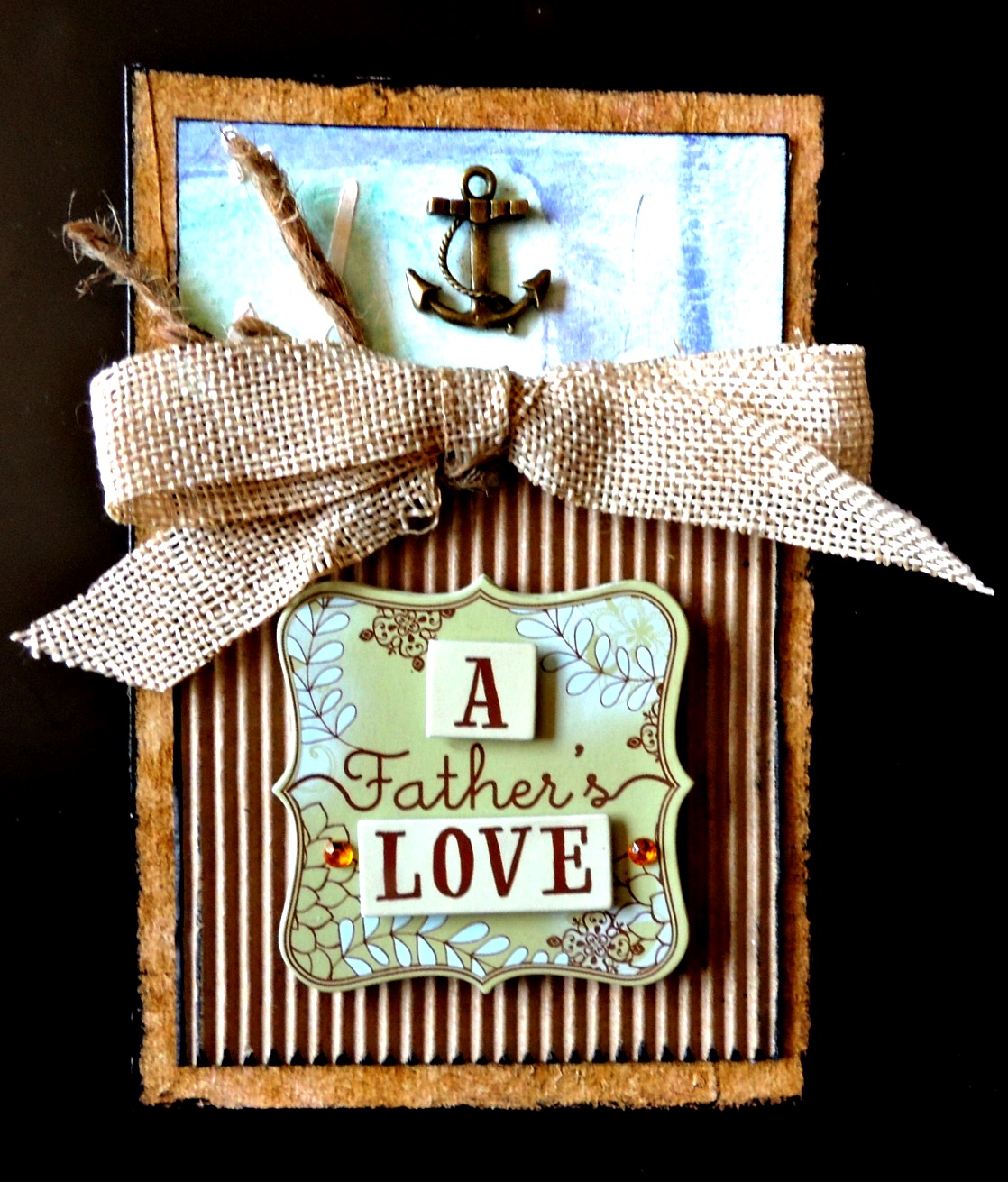 See this masculine card project with nautical theme