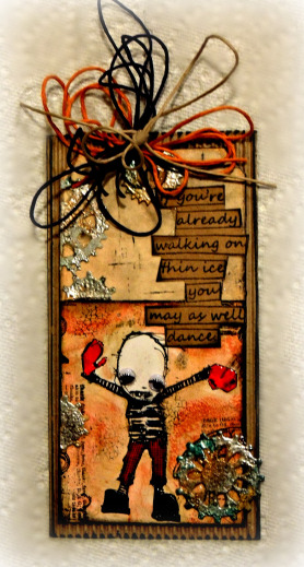 Always In Motion Steampunk Tag or Bookmark