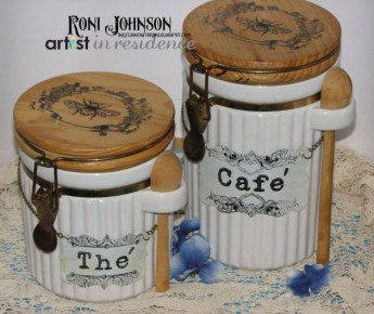 Canisters With A French Flair - Kitchen Crafts