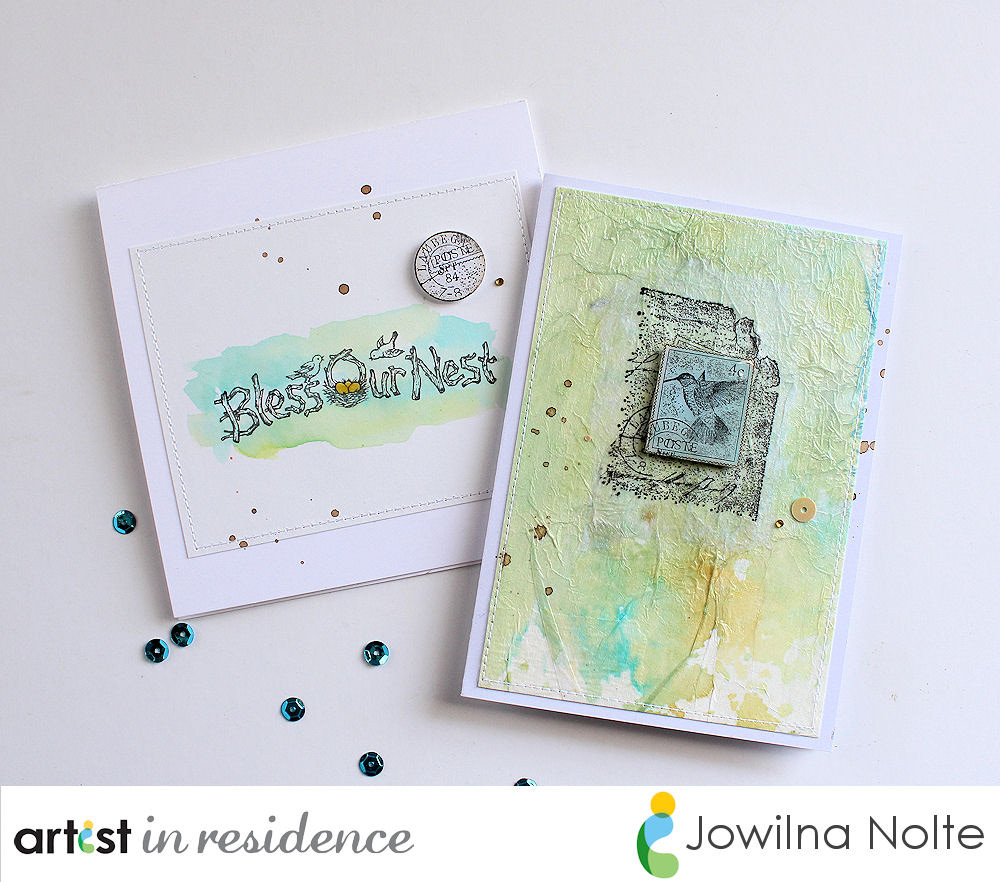 Bless Our Nest Textured Greeting Cards