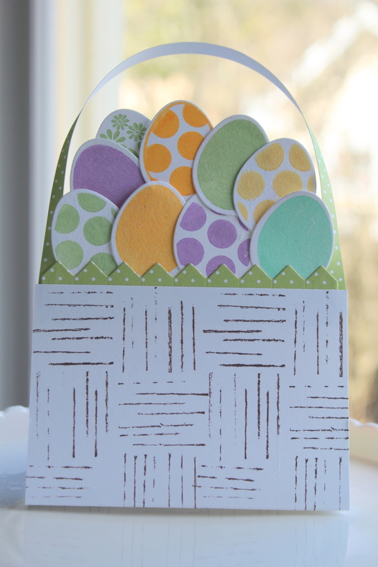 All Your Eggs in One Basket - Papercraft for Easter