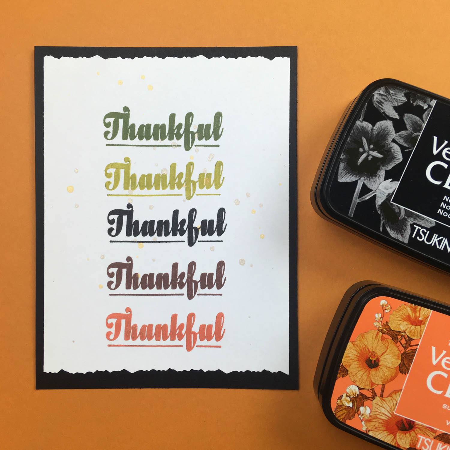 Beginner Guide: Make a Thanksgiving Card