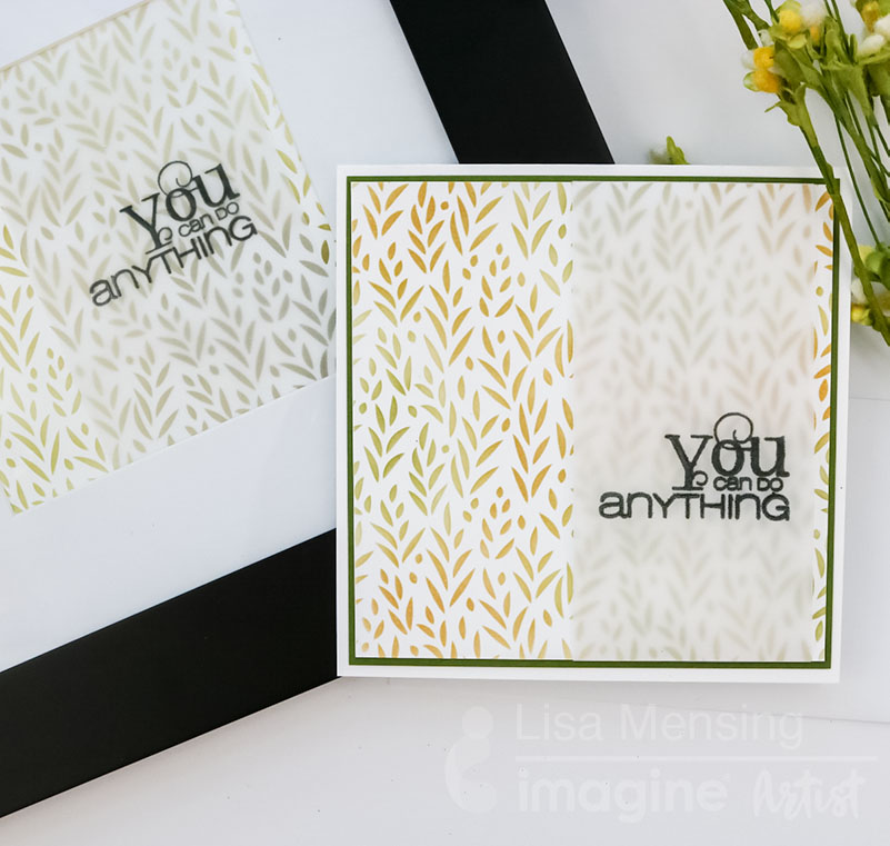 Create a matching card and home decor frame - you can do anything