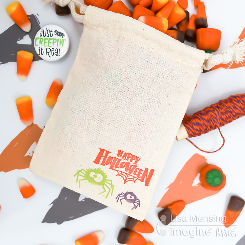 Beginner Guide: Learn How to Stamp on Treat Bags for DIY Halloween Project